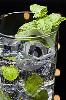 Green Mojito cocktail