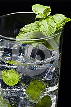 Green Mojito cocktail