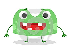 Green monster character