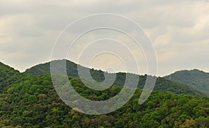 Green Mountain landscape in Sriracha, Chonburi, Thailand