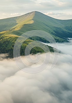 Green Mountain Peak Above the Clouds