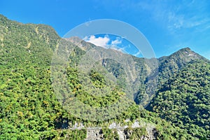 Green Mountain Scenery at Taroko National Park