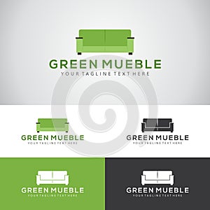 Green mueble logo photo