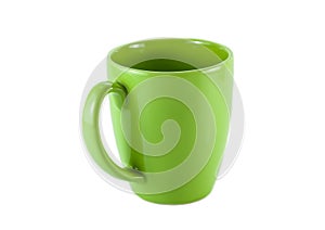 Green mug