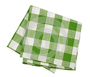 Green napkin photo