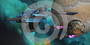 Green Nebular Expanse