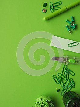 Green office utensils