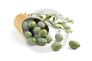 Green olives