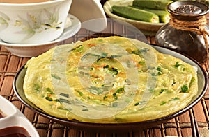 Green onion pancake