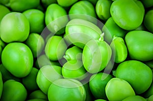 Green organic pea texture photo