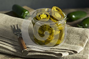 Green Organic Pickled Jalapenos