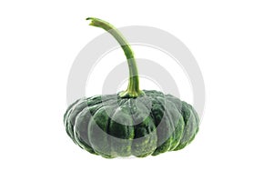 Green organic pumpkin