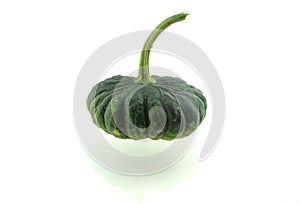 Green organic pumpkin