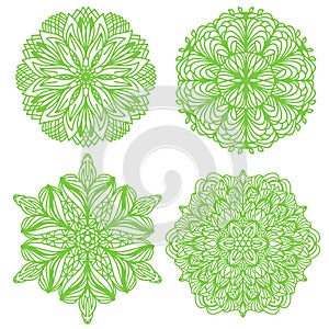 Green Ornament Collection