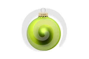 Green Ornament Isolated