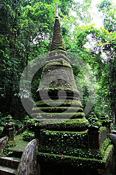 Green Pagoda in Thailand