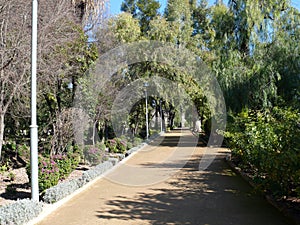 Green Park in the Ancient City Fes