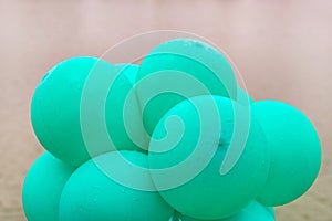 Green Party Balloons