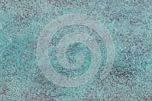 Green patina of copper structure