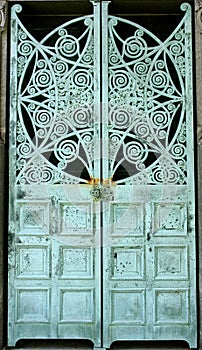 Green Patina Doors photo