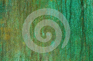 Green patina metal texture