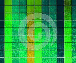 Green PC Abstract Tech Background