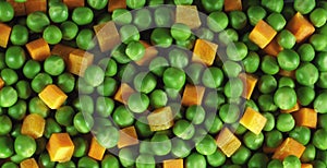 Green pea background