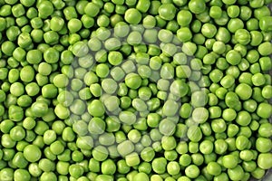 Green pea background photo