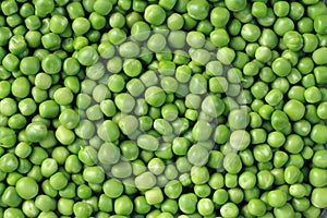 Green pea background photo