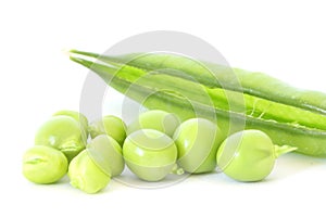 Green pea in stuffed pod