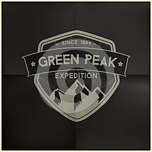 Green Peak Expedition Badge