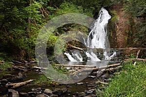 Green Peak falls located near Alsea, Oregon