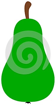 Green pear icon