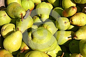 Green pears