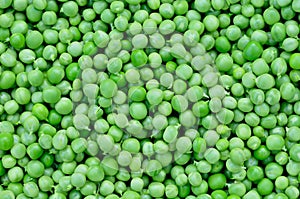 Green peas background