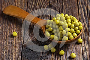 Green peas canned