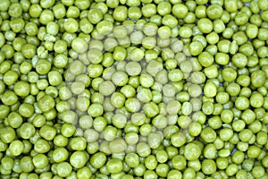 Green peas texture background. Food