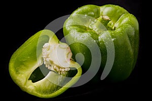 Green peppers