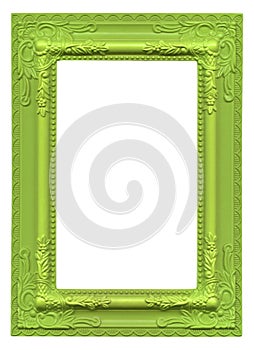 Green picture frame