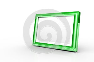 Green picture frame