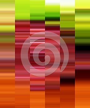 Green pink orange lights playful neon rainbow bright geometries, abstract colorful background