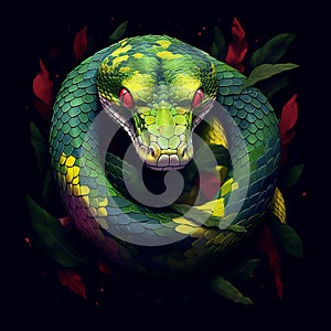 The green pit vipeR