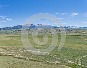 Green Plains and Rocky Mountains