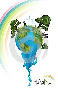 Green planet - ecology