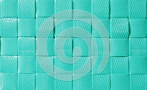 Green plastic basketry textures and background