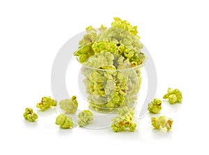 Green popcorn