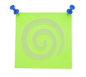 Green Post-it Note