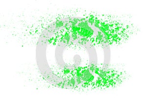 Green powder explosion isolated on white background.jpg