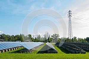 Green power from solar panels