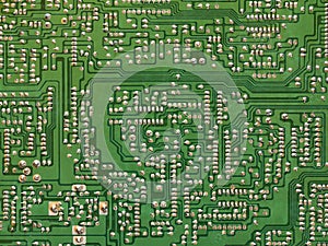 Green printed circuit board - PCB